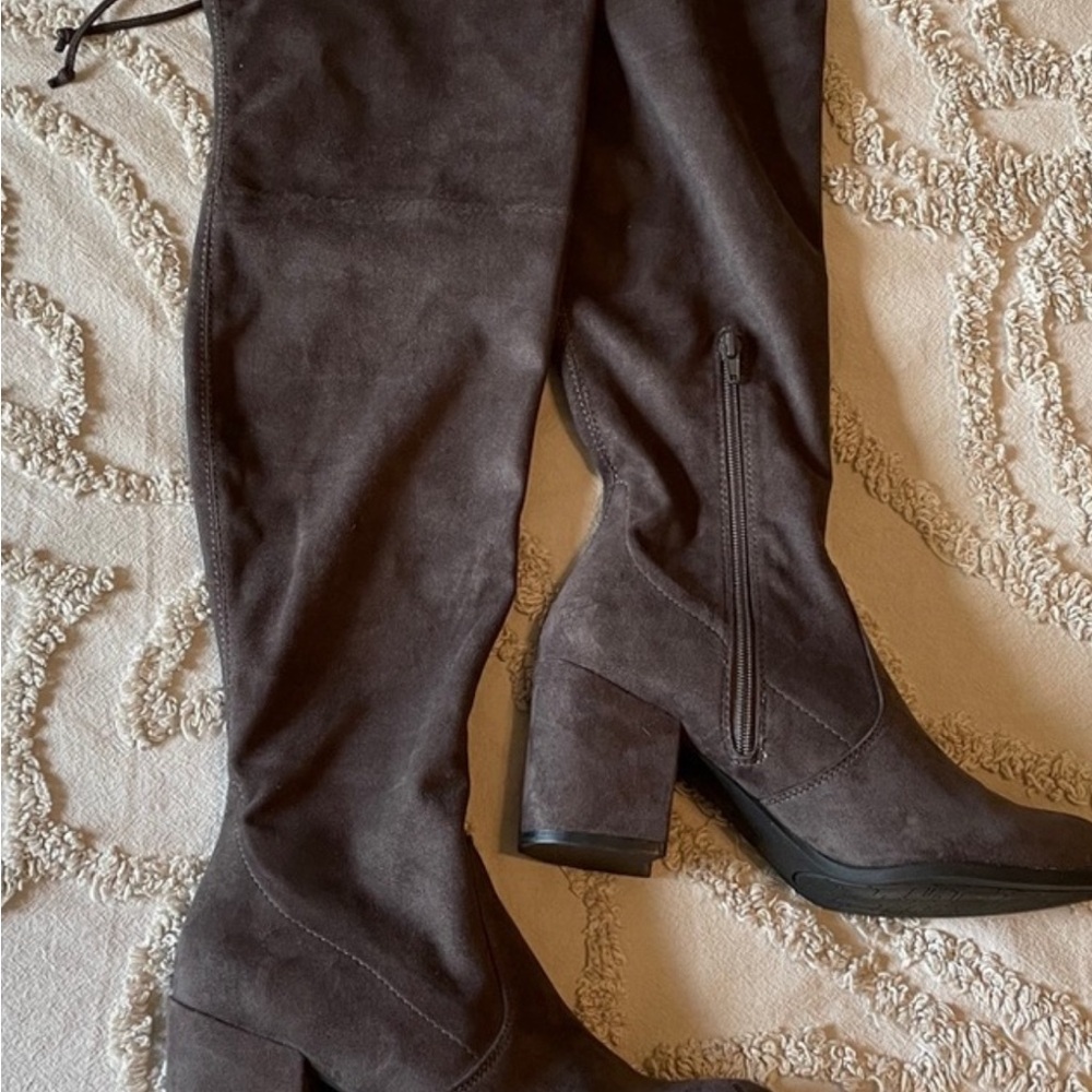 Unisa gray Over the Knee Boots, Never worn.